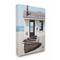Stupell Industries Boat On Boardwalk Tranquil Coastal Boathouse Canvas Wall Art